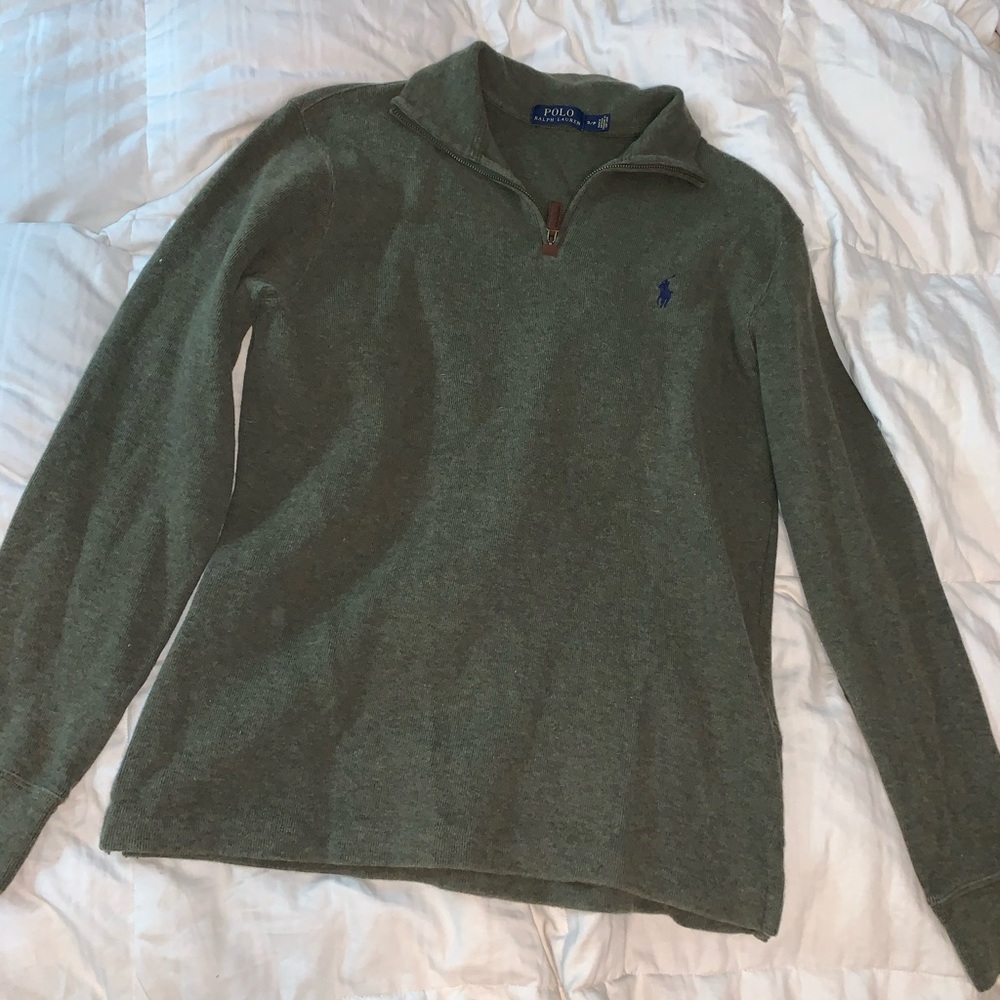 Polo quarter zip up